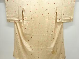 アンティーク 錦紗梅・楓模様長襦袢